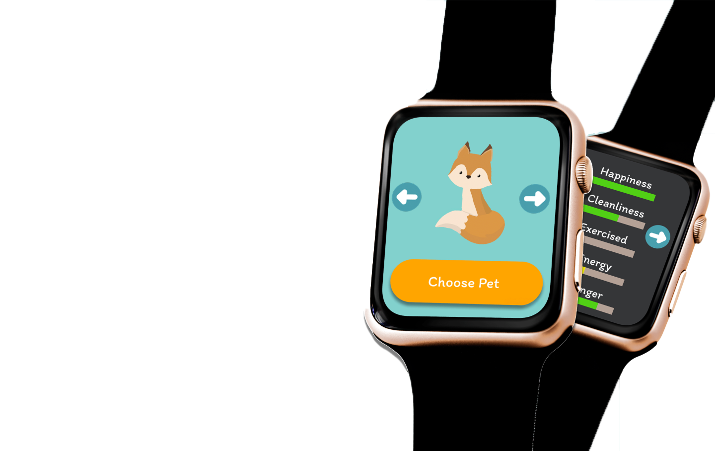 Virtual Companion app mockup
